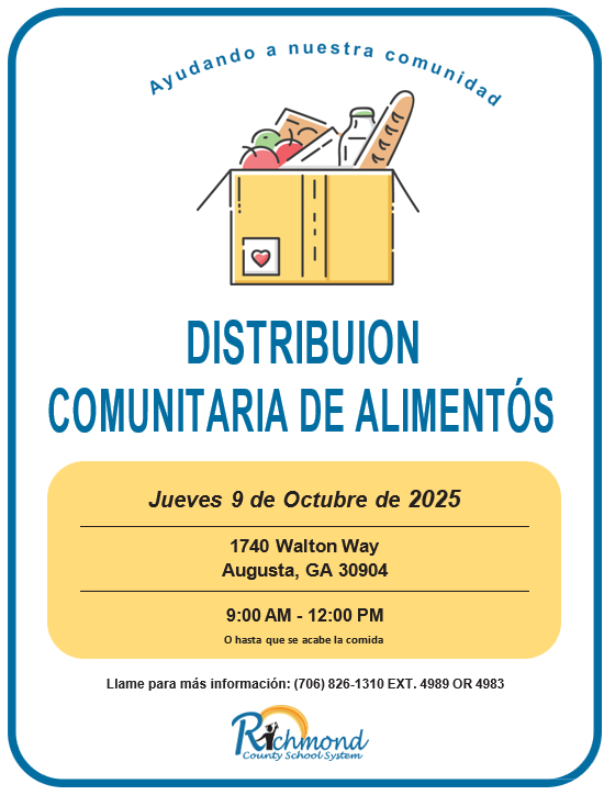 Food Distribution October Spanish
